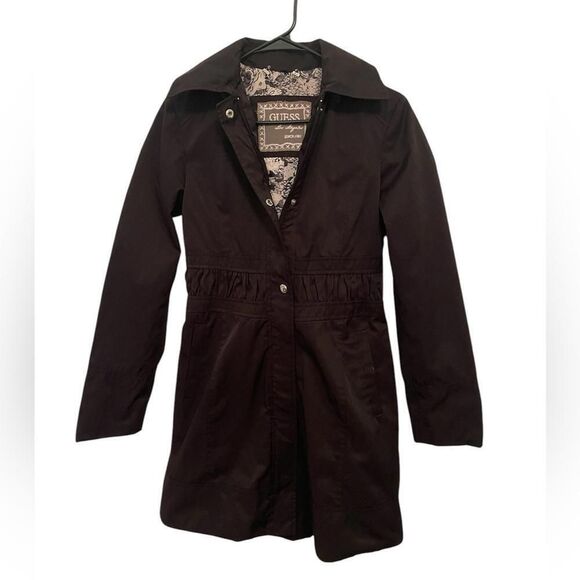 Guess Jackets & Blazers - Guess Pea Coat Black Warm Winter Women’s Size Small